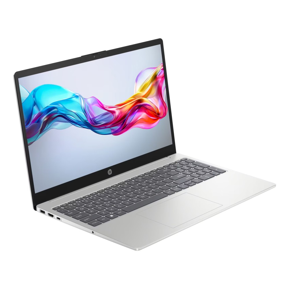 HP 15-fd0159ne Laptop with 15.6-Inch Display Core i5 Processor 16GB RAM 512GB SSD Intel Iris Xe Graphic Card Natural Silver