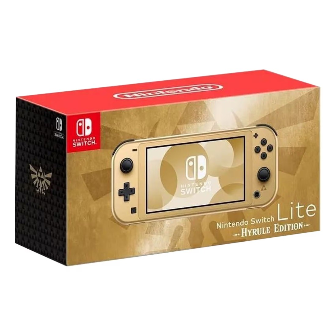 Nintendo Switch Lite Hyrule Edition Console Game Gold