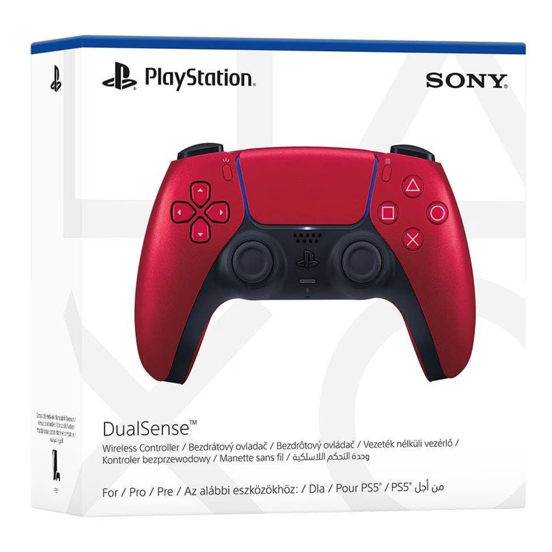 Sony DualSense Wireless Controller For PlayStation Volcanic Red