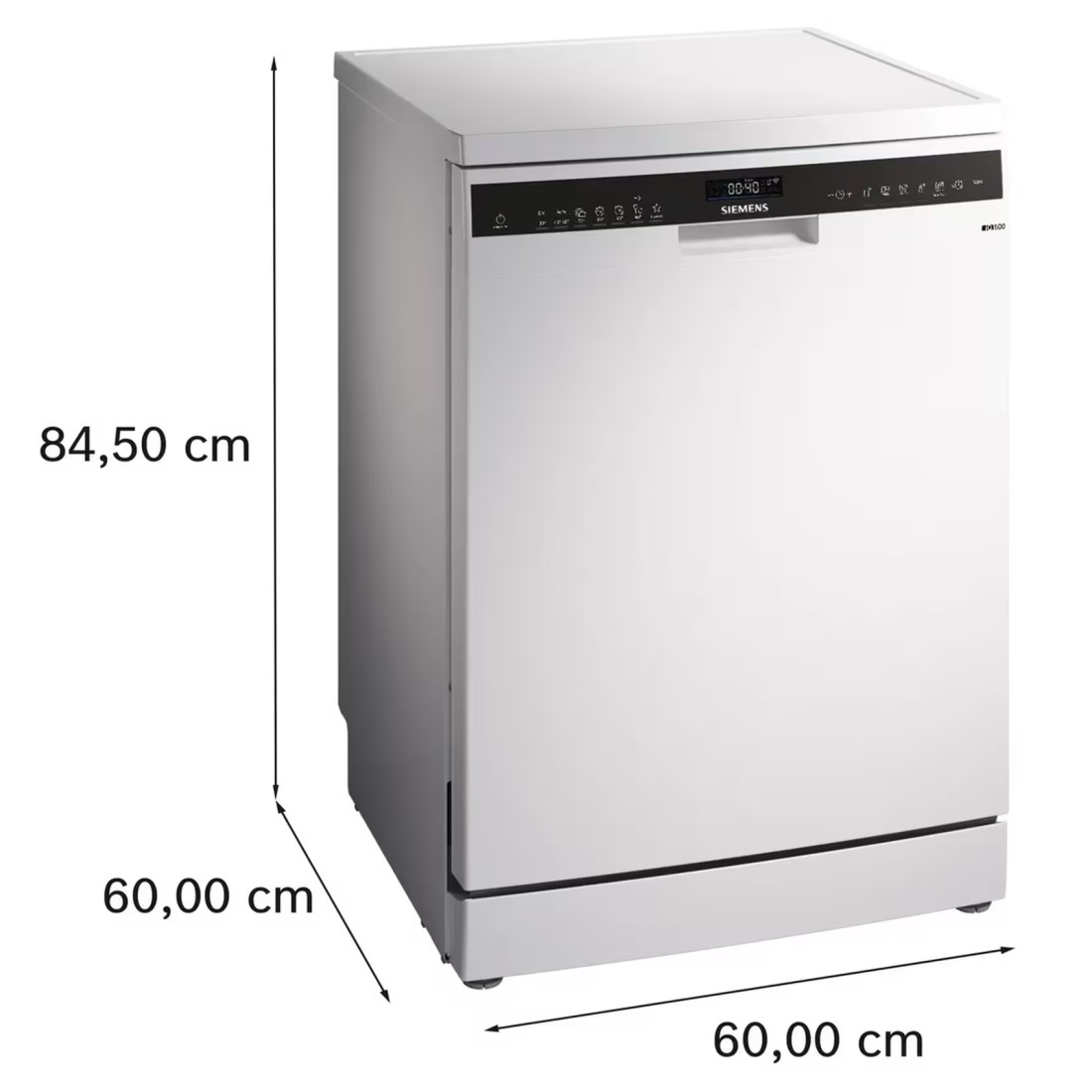 Siemens Free Standing Dishwasher SN25HW White 14 Place Settings 60cm
