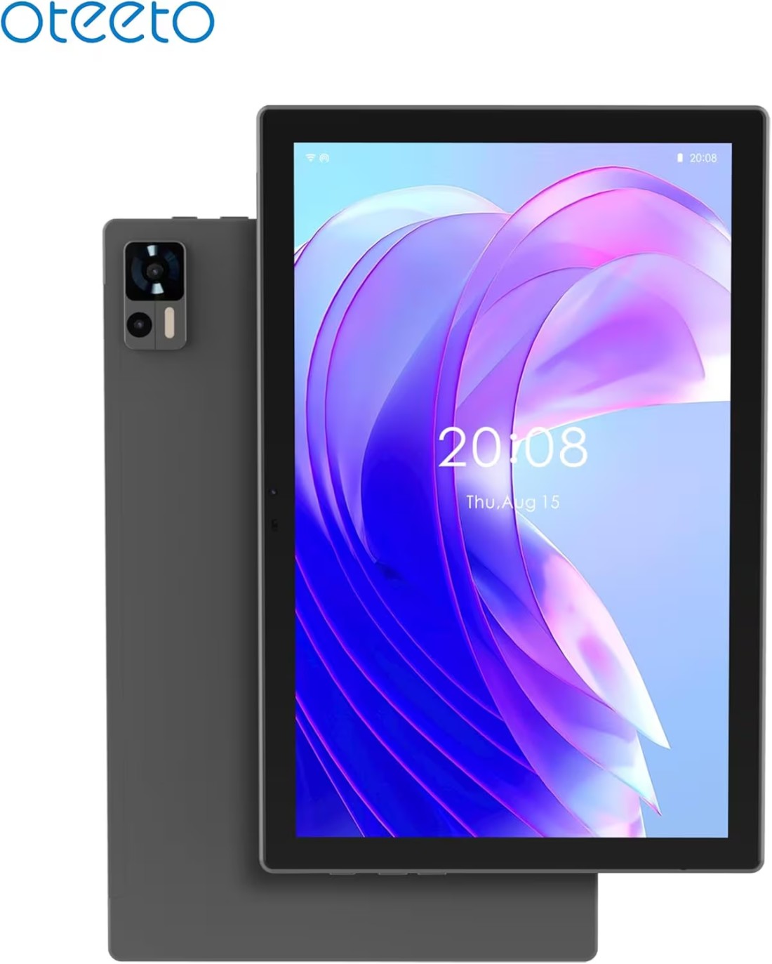OTEETO TAB 16 tablet/10.1 Inch IPS LCD/Octa Core 2.0GHz/Android 14/4G Connectivity/6000 mAh battery/12GB + 512 GB/8 mp front + 13 Mp Rear Camera/Keyboard/Touch pen