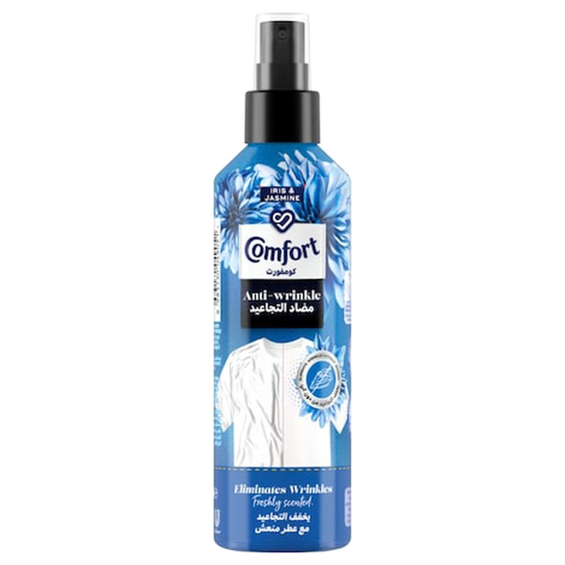 Comfort Anti-Wrinkle Freshly Scented Spray Orchid and Anti-Wrinkle Freshly Scented Spray Iris and Jasmine 200ml+200ml