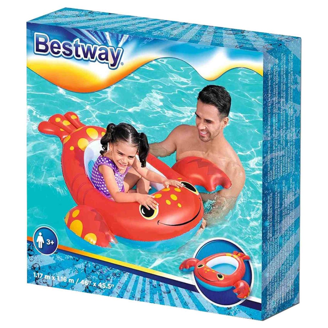 Bestway Splash Buddy Boat, Multicolour