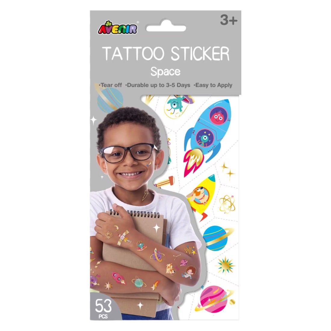 Avenir Tattoo Sticker AVTS2181(45-52) Assorted