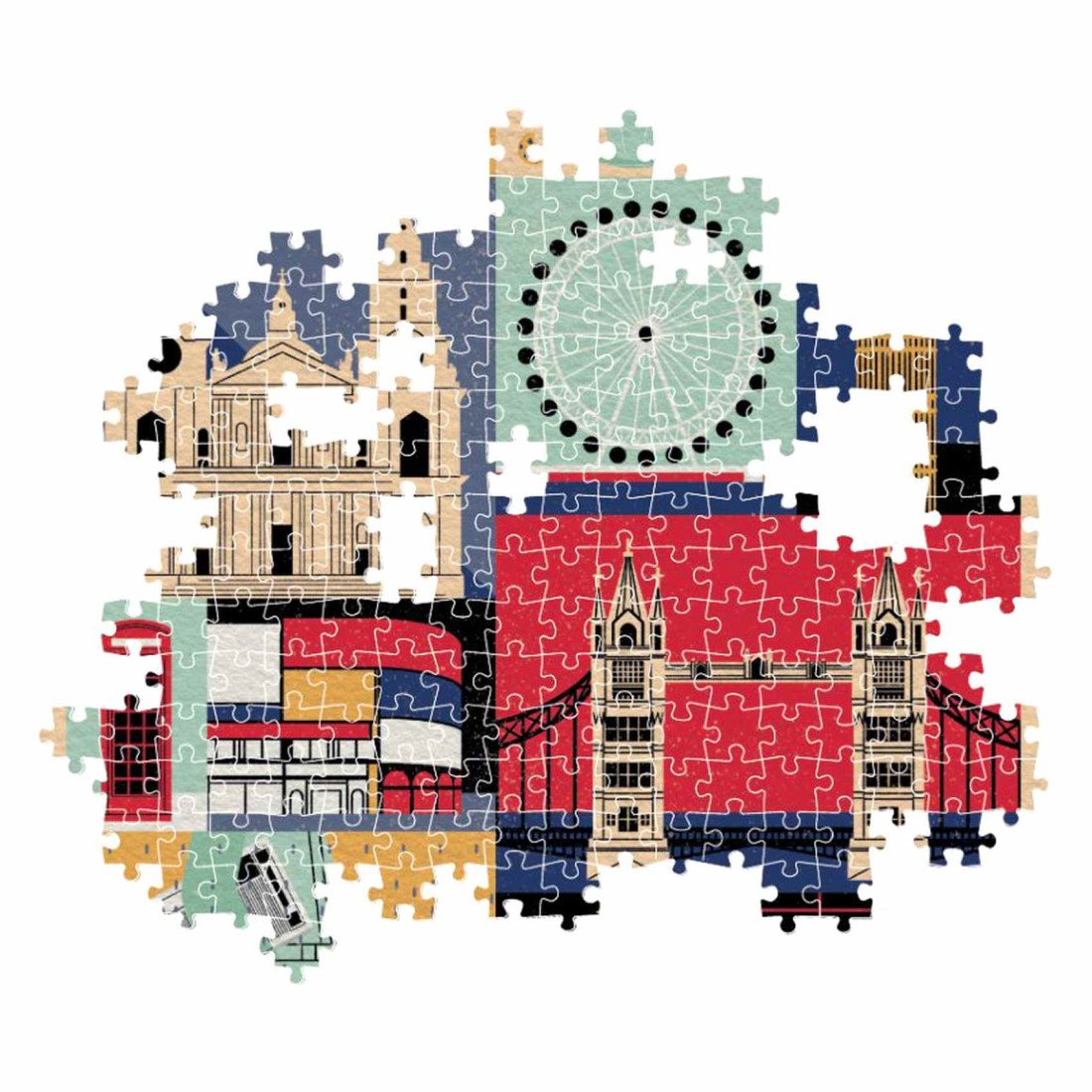 Clementoni Jigsaw Puzzle, Assorted, 1000 PCS