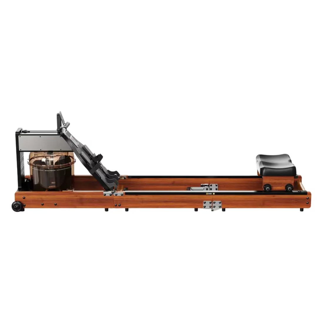 Kingsmith Water Resistance Rowing Machine, 68x58x50cm, Dark Brown