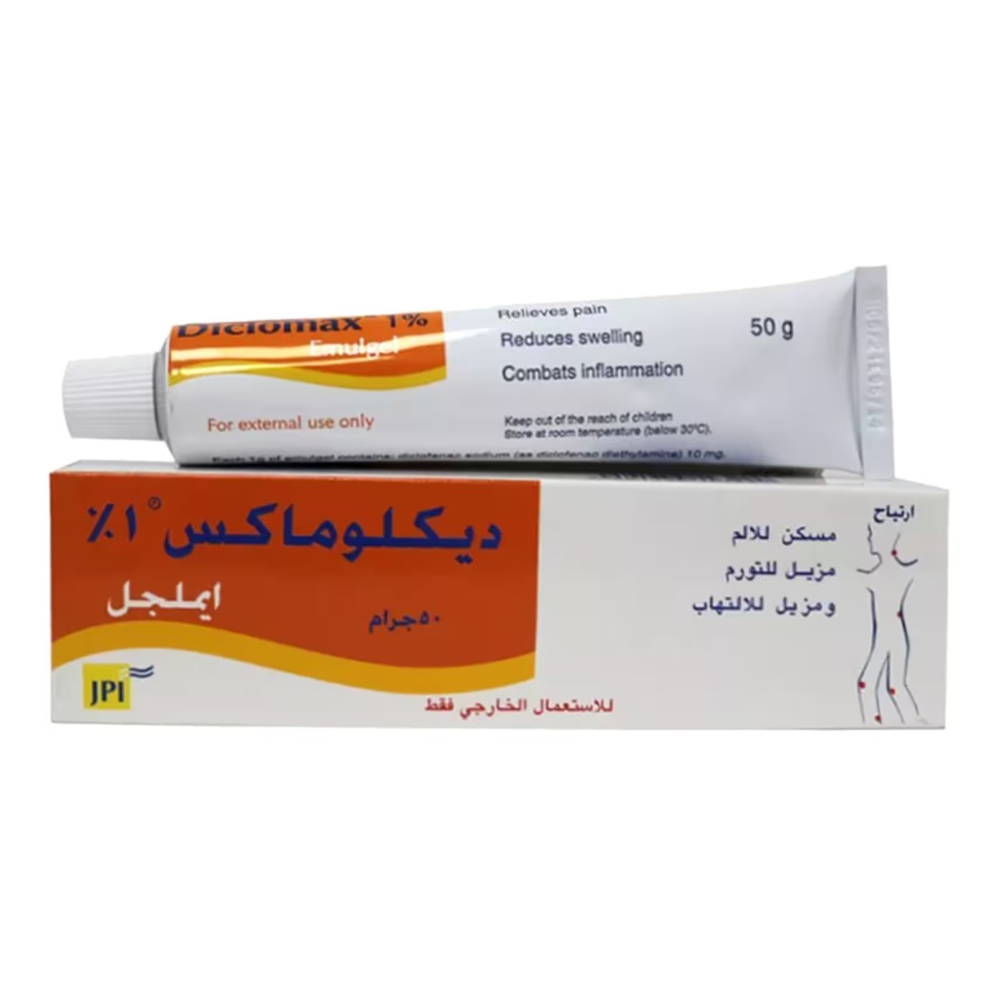 Diclomax 1% Diclofenac Diethylamine Emulgel 50g