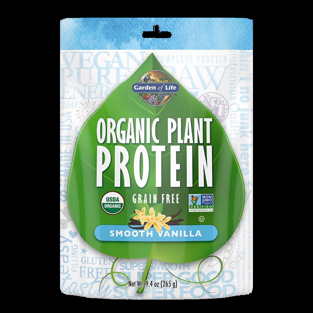 Garden Of Life Organic Plant Protein Powder With Smooth Vanilla 255g