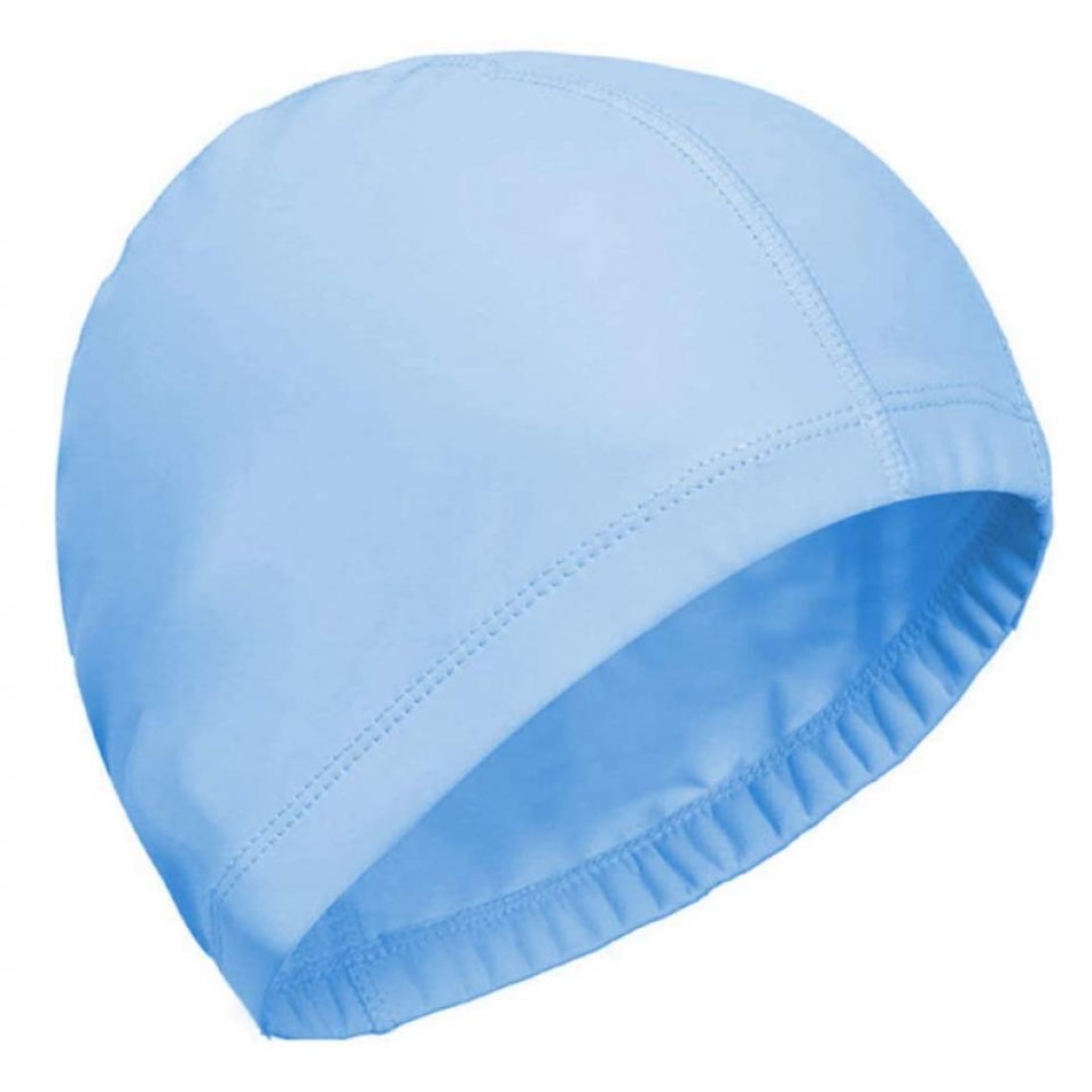 Aiwanto - 1 Pc Pink Swimming Cap - Waterproof Reusable Unisex Swimming Cap PU Coating Long Hair Head Hat Bath Hat Swim Cap for Women and Men for Water Sports Club Activities