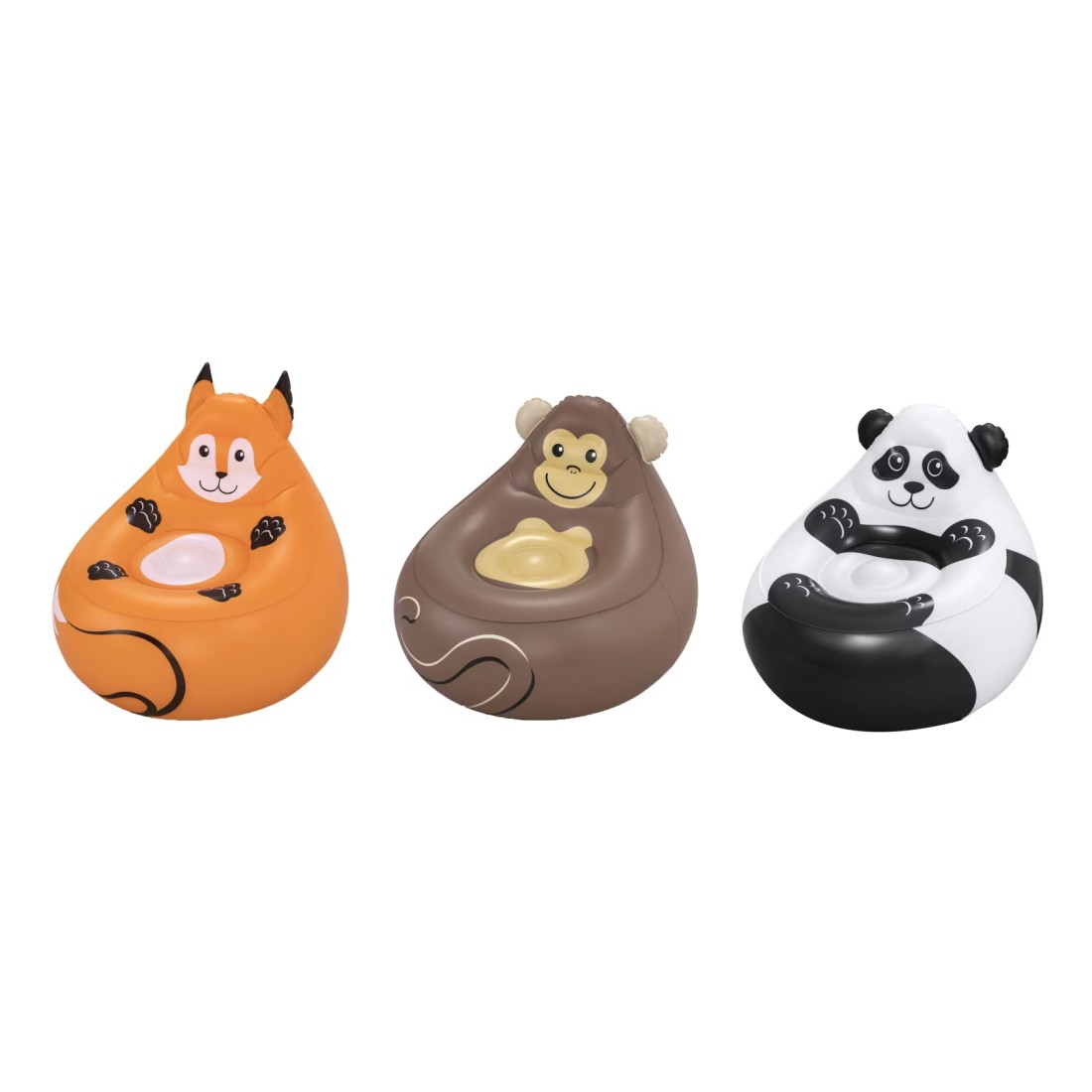 Bestway Inflatable Air Chair Critters Assorted 72x72x72cm