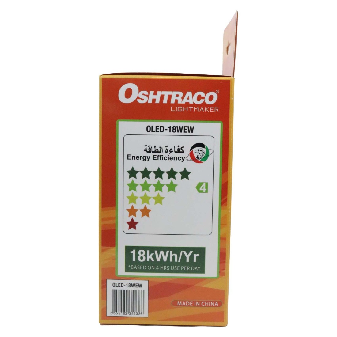 Oshtraco 18W LED Bulb E27 Warm White