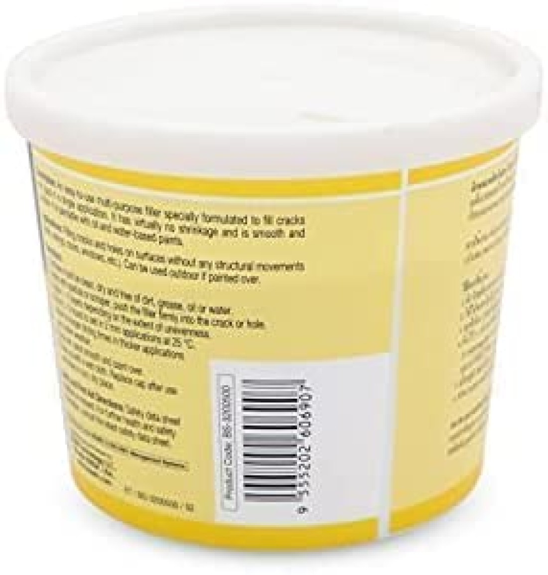 ABBASALI BOSSIL All-Purpose Putty, Putty Filler, Spackling for Drywall, Quick Drying, Designed for Interior and Exterior Home Use, Paintable, Permanent, Non-Shrinking, 500g & 3" Wall Scrapper