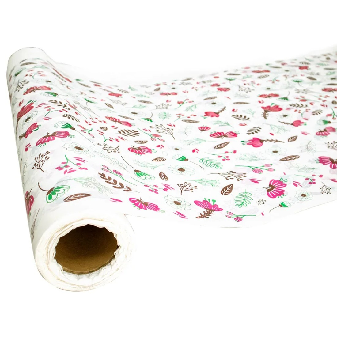 5 KG Disposable Sofra Roll, Beautiful Rose Design Sufra - Pink Rose