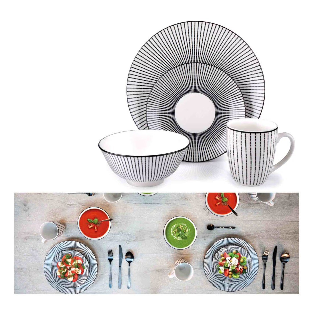 Alpina Dinner Set 16 PCS