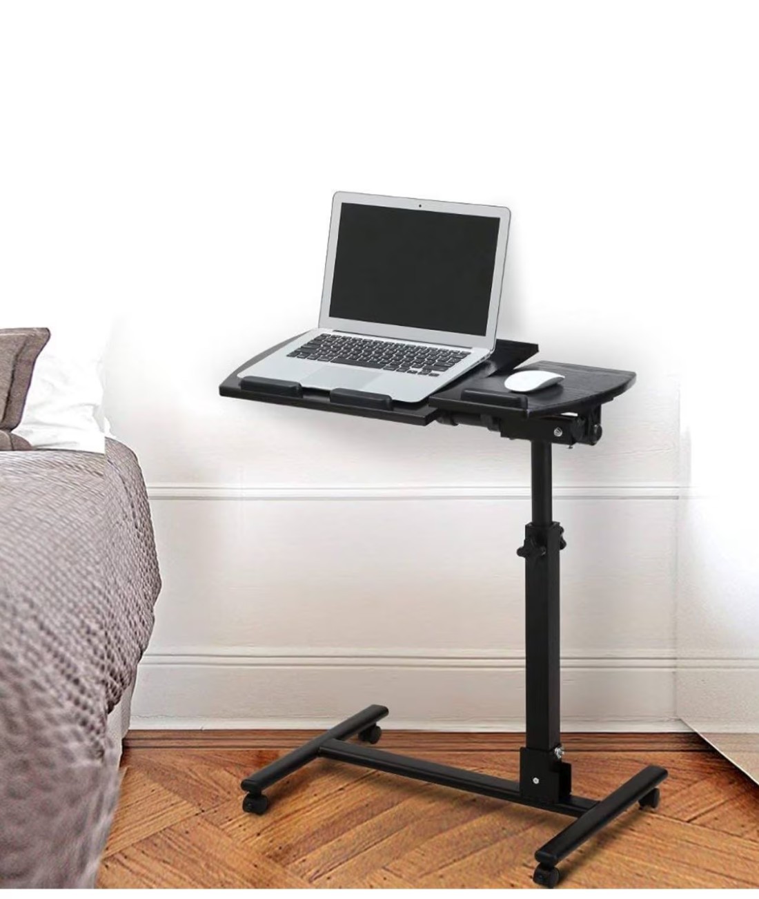 Laptop Table Small Folding Lap Desk Bed Tray Portable Foldable Table for Working Reading Studying