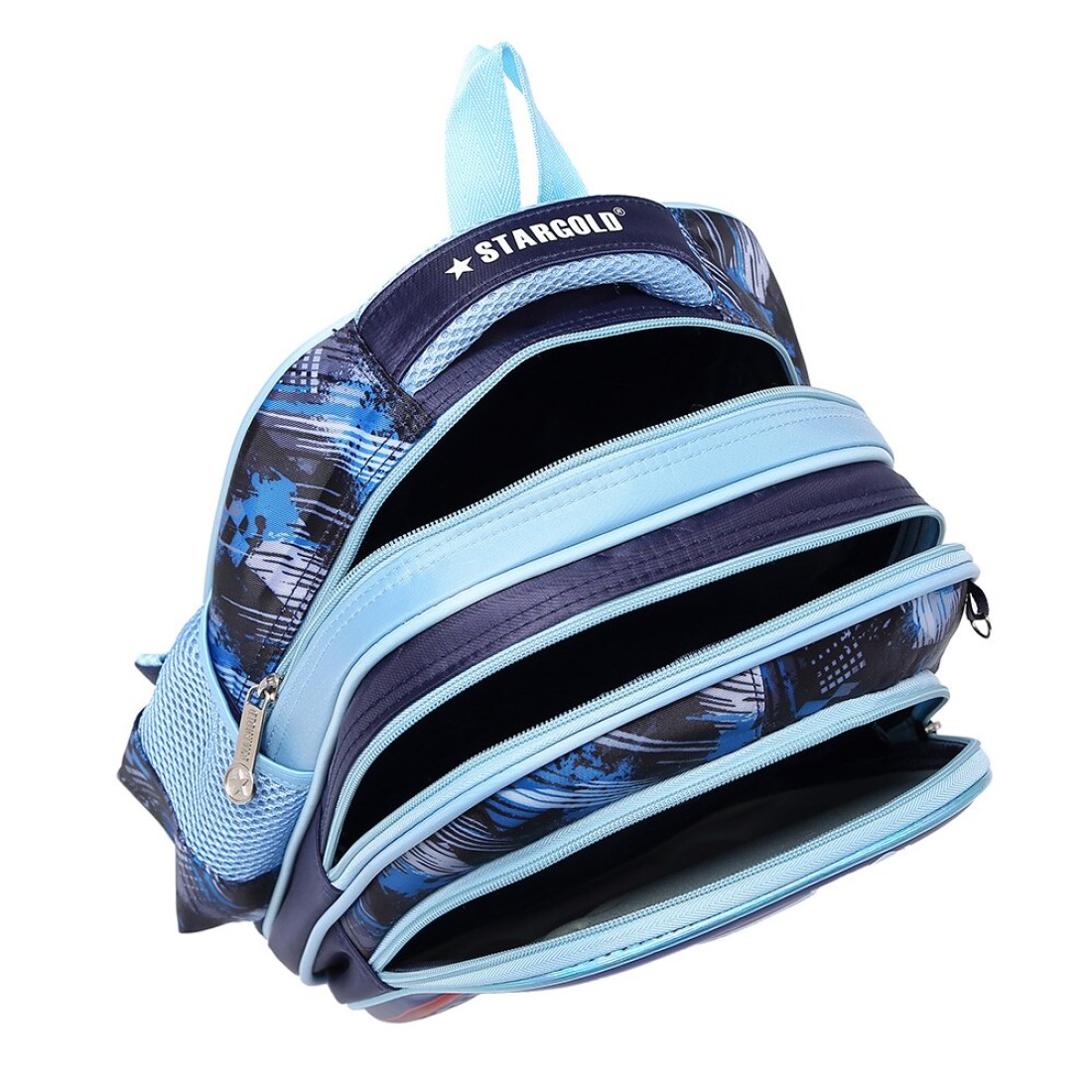 Baby Backpack 3Pcs Combo For Baby Boys With Adjustable Strap For School 12 Inch