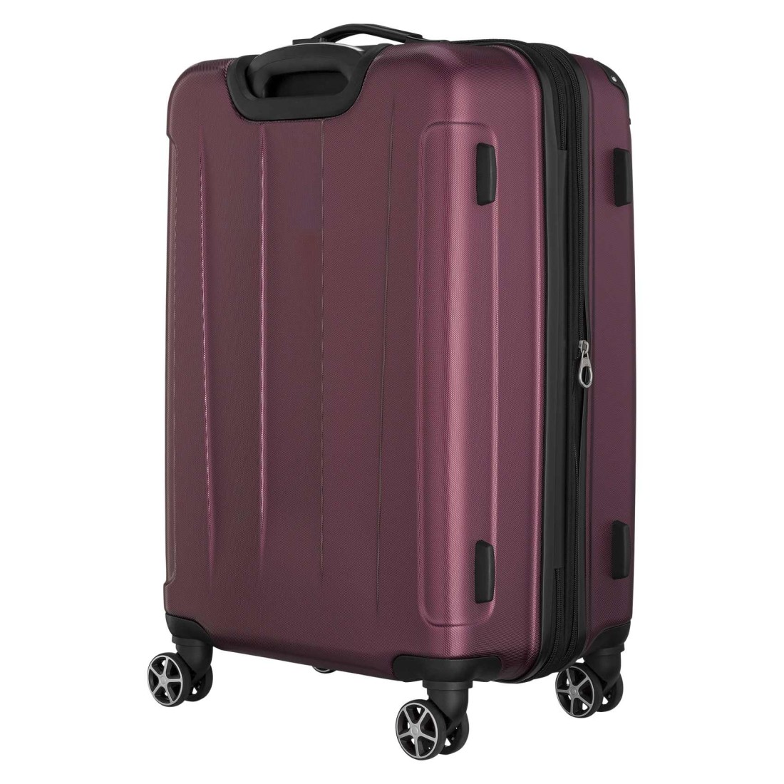 Wenger Protector 4 Wheel Hard Casing Luggage Trolley Red 67cm