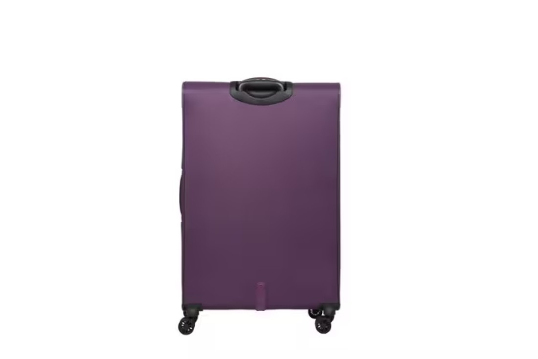 American Tourister Duncan Spinner 2 Wheel Luggage Trolley Purple 83cm
