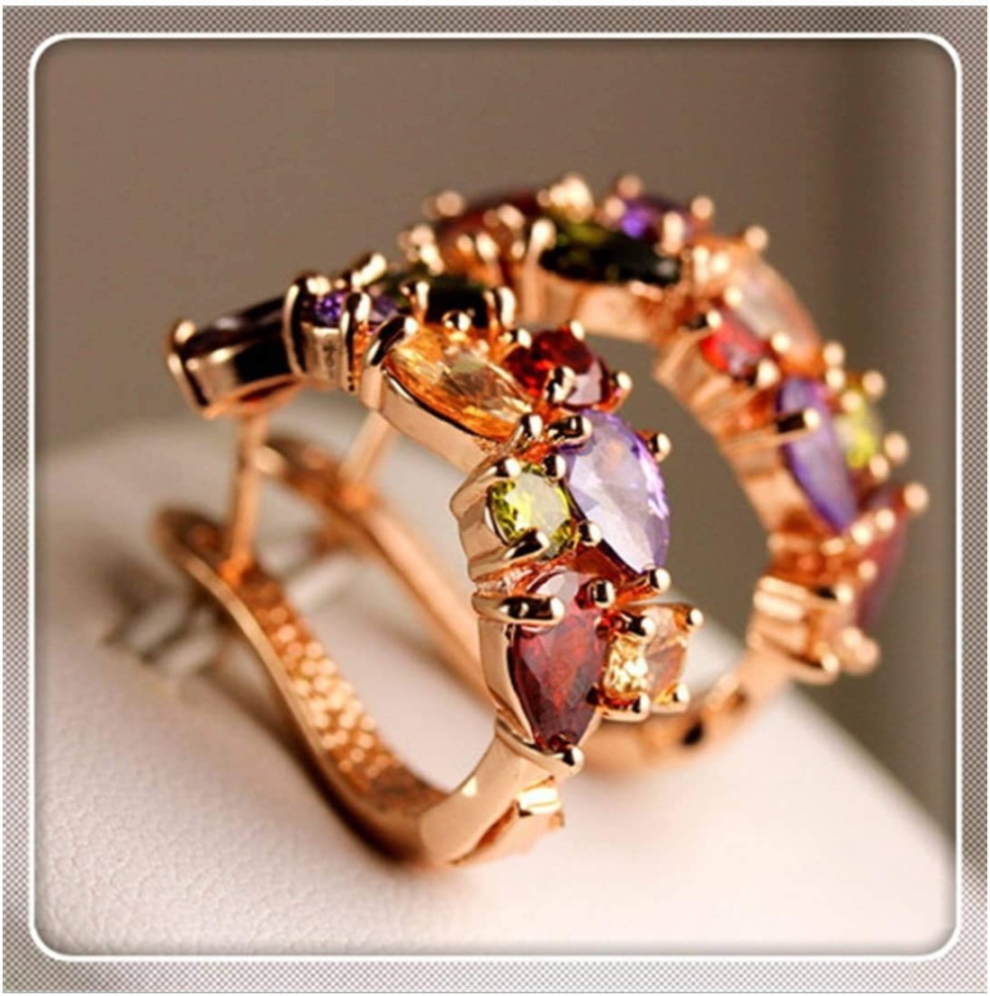 Aiwanto Beautiful Earring Gift for Wife Jewelry Traditional and Trendy Wear Earring