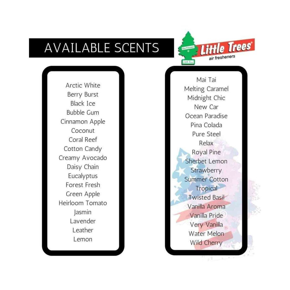Little Trees Hanging Car Air Freshener Strawberry Red 6