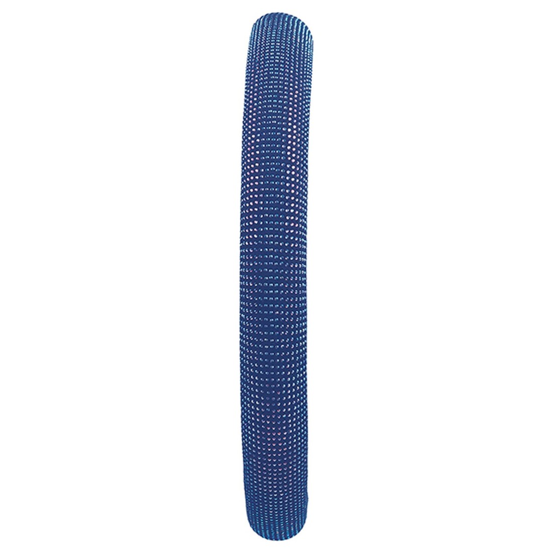 Fabric Rhinestone Decorated Steering Wheel Cover Blue