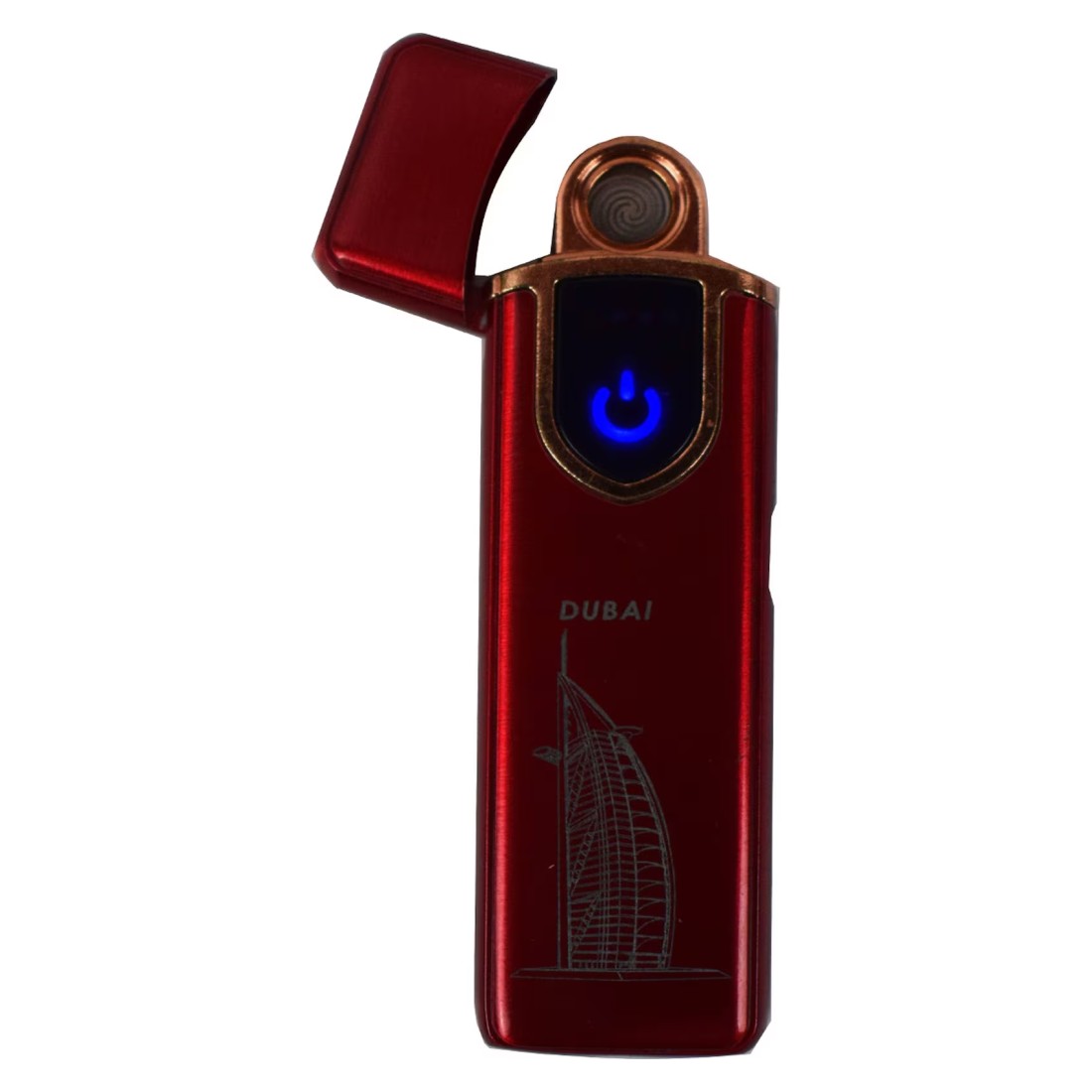 أهلاً الإمارات العربية المتحدة ولاعة عصرية بمنفذ USB قابلة للشحن بتصاميم متنوعة