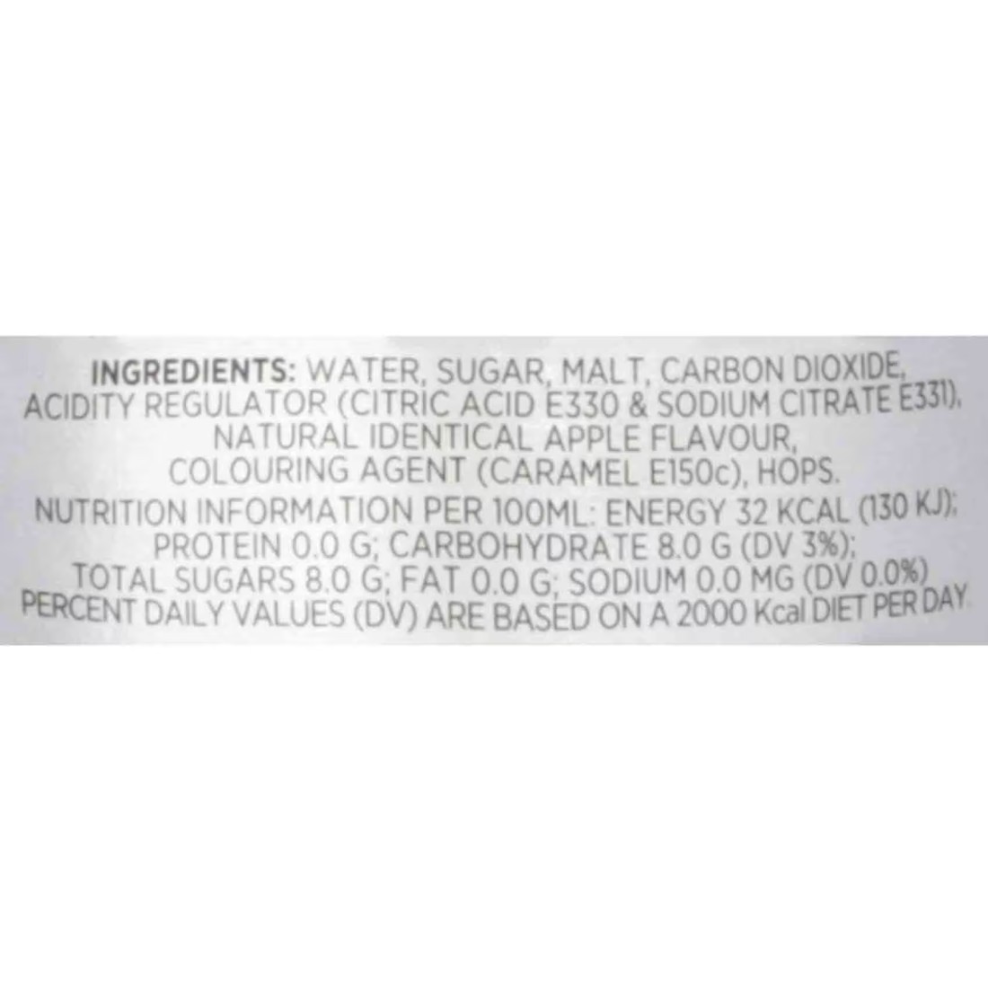 Holsten Apple Flavour Non-Alcoholic Malt Drink 330ml