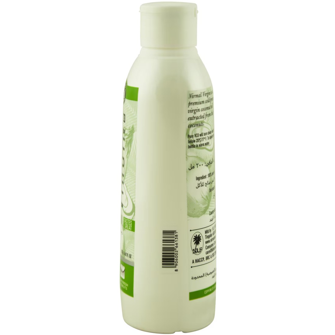 KLF Nirmal Cold Pressed Virgin Coconut Oil, 200ml