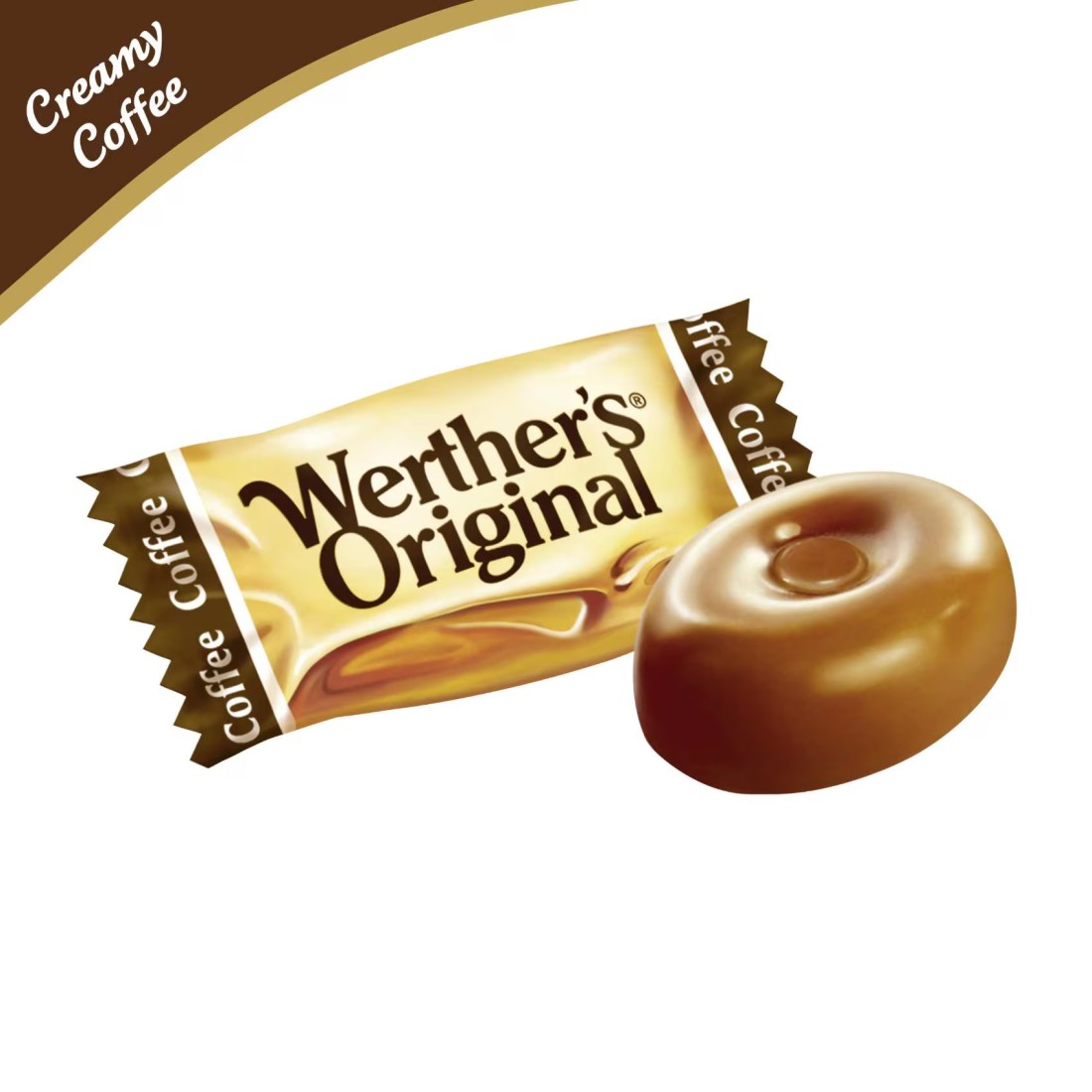 Storck Werther&#39;s Original Creamy Coffee Candies, 125g