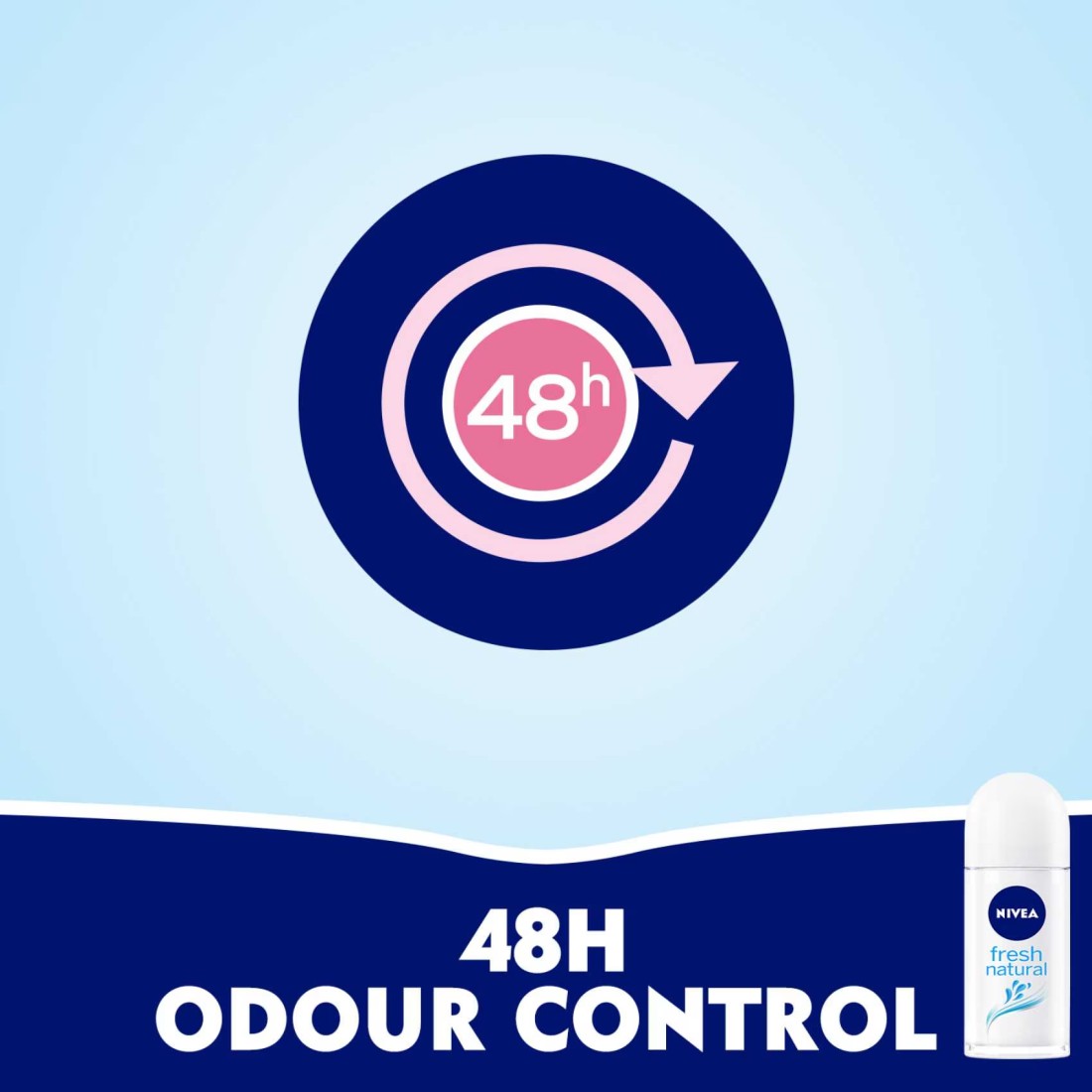 NIVEA Deodorant Roll-on for WoMen Fresh Natural Ocean Extracts 50ml