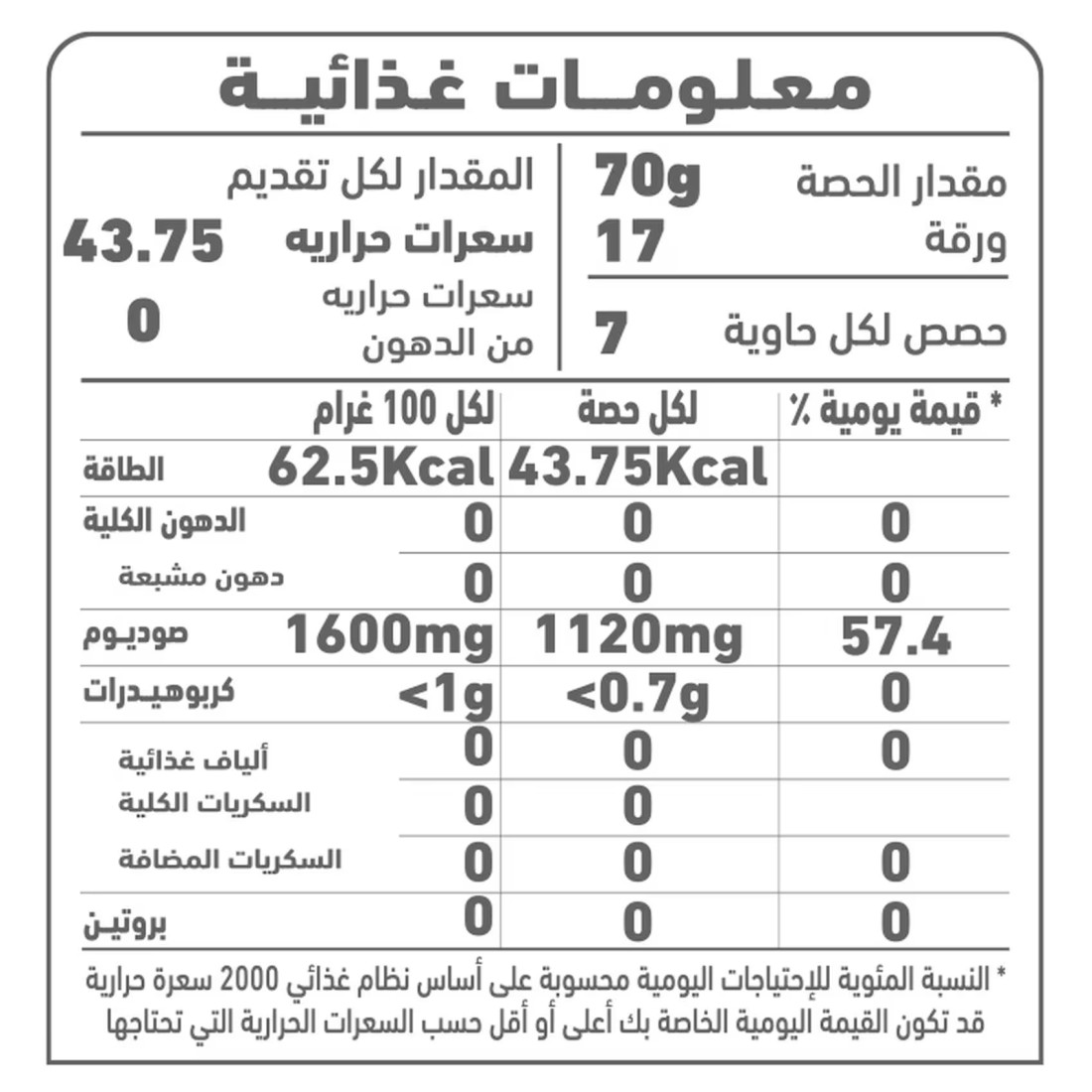 العلالي ورق عنب 970 غرام