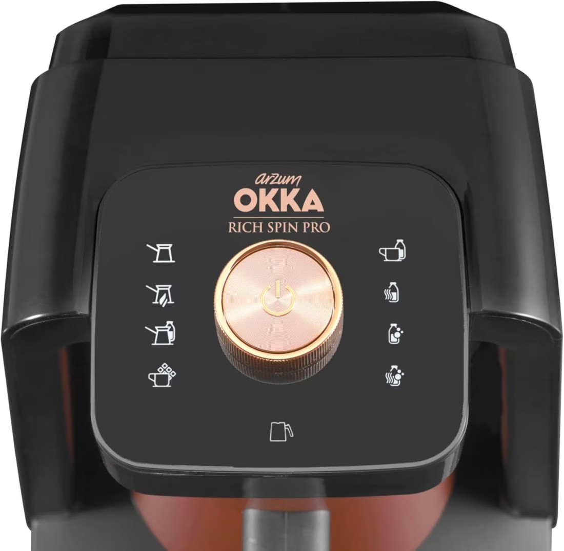 Arzum Okka Rich Turkish Milk Coffee Machine Spin Pro OK0026 Copper