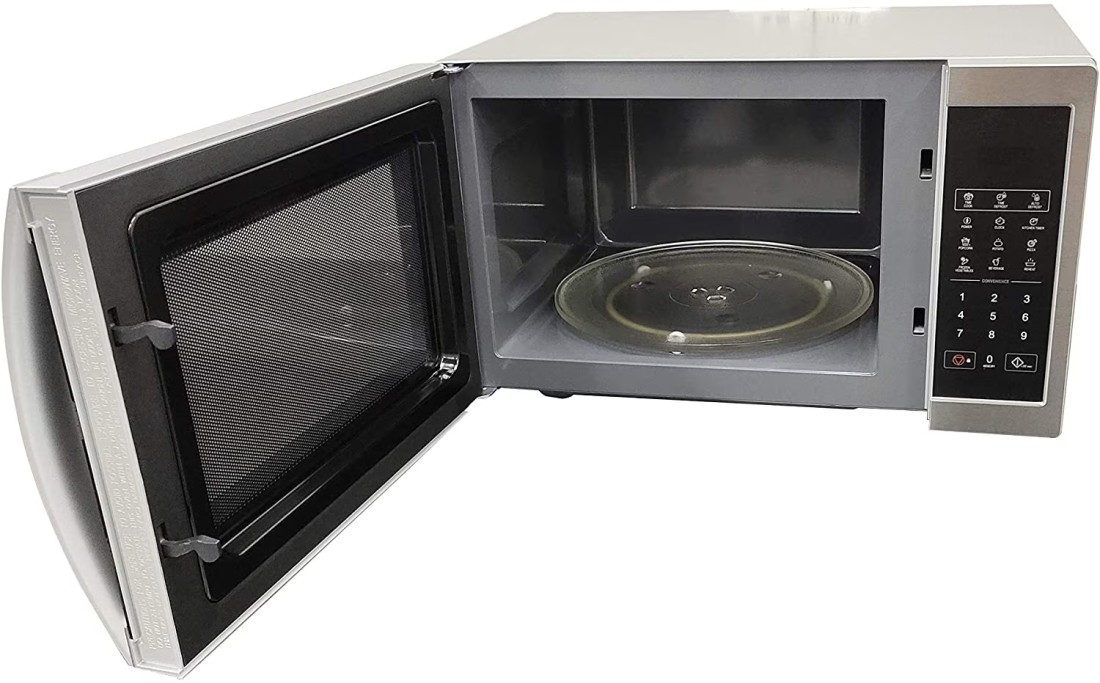 Sharp 34 Liters Solo Microwave, Steel - R-34CT(ST)