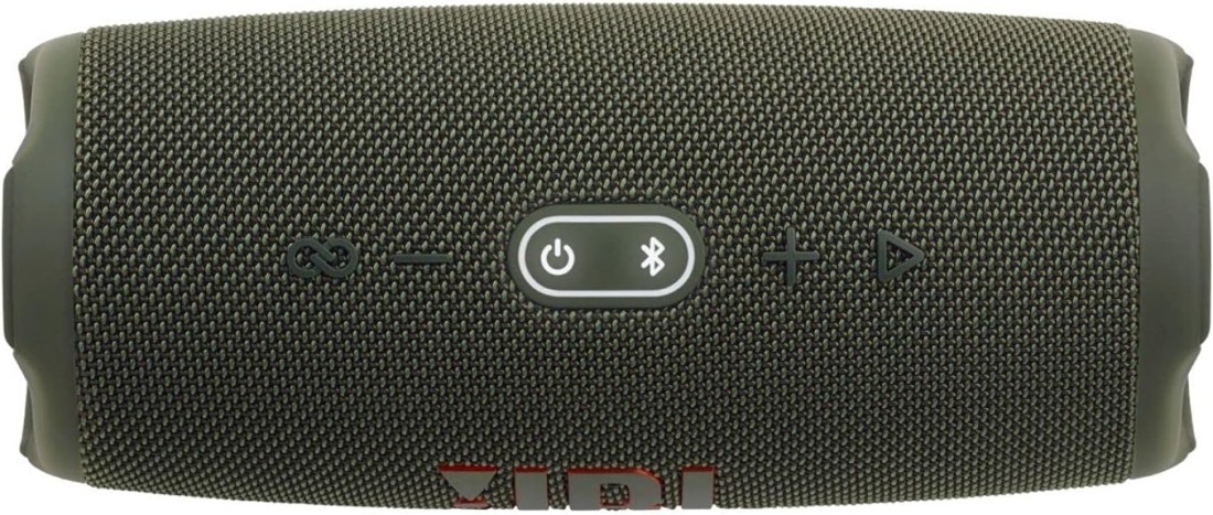 JBL Charge 5 Portable Bluetooth Speaker, Splash Proof, Green