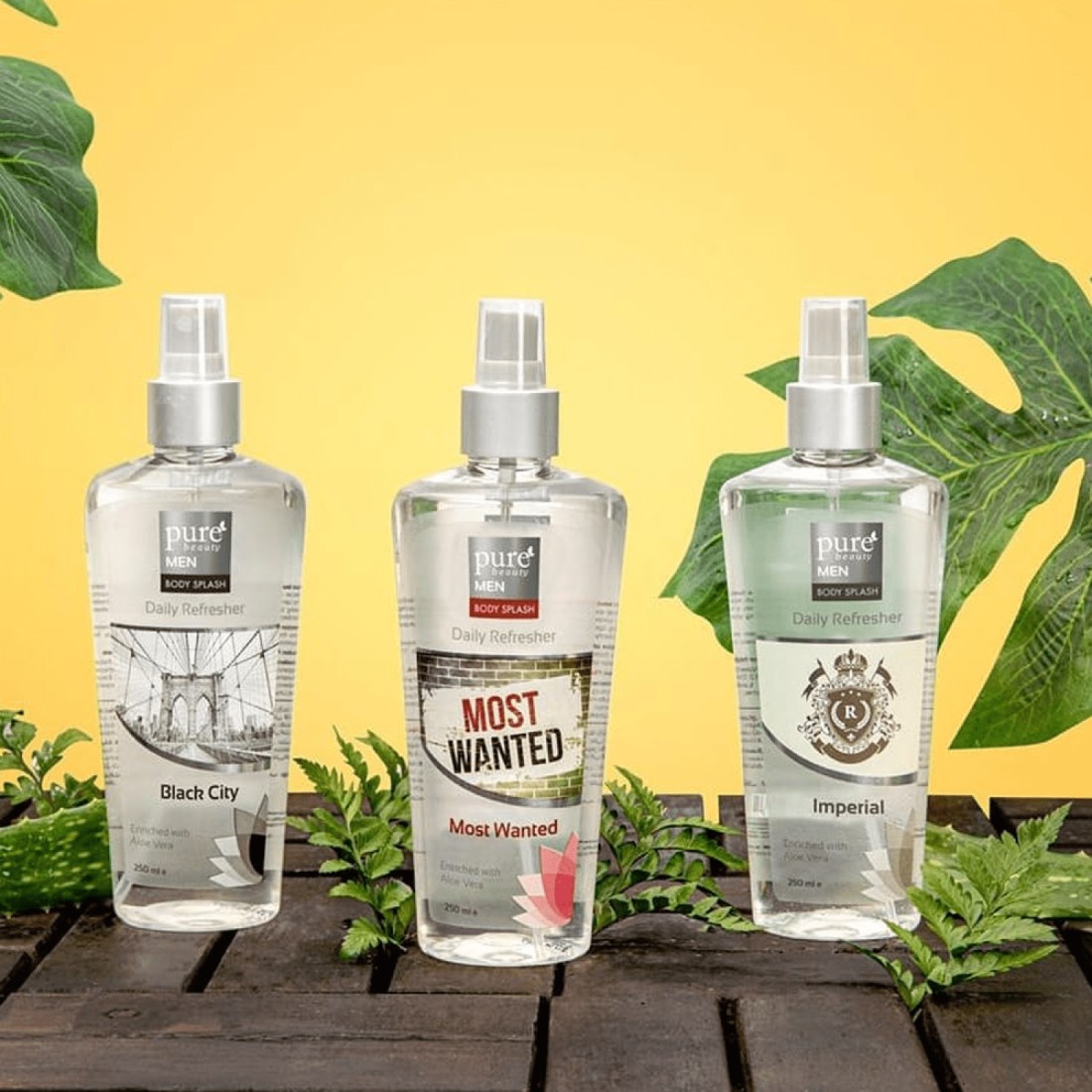 Pure Beauty Men Body Splash Most Wanted - 250ml