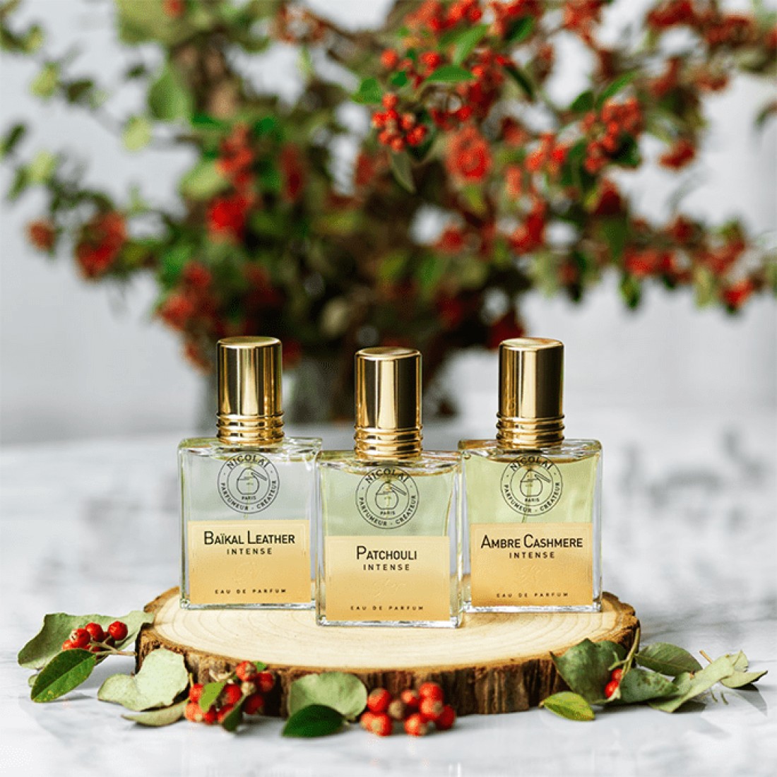مجموعة عطور السفر من نيكولاي بارفيومير كرييتر - او دو برفيوم - 3 قطع