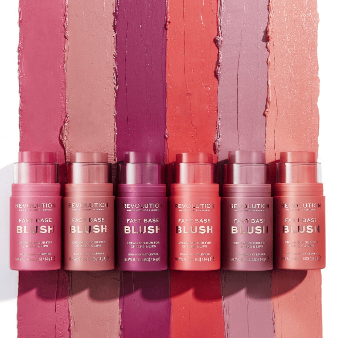 Revolution Fast Base Blush Stick - Bare