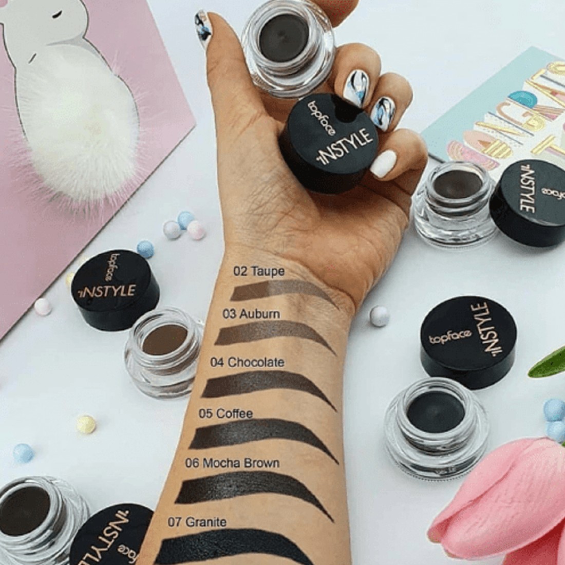 Topface Instyle Eyebrow Gel - Chocolate
