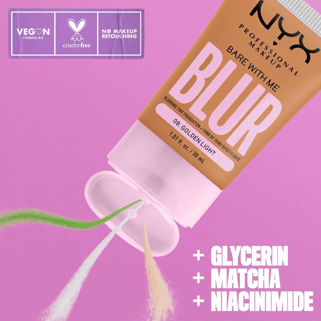NYX Bare With Me Blur Skin Tint Foundation