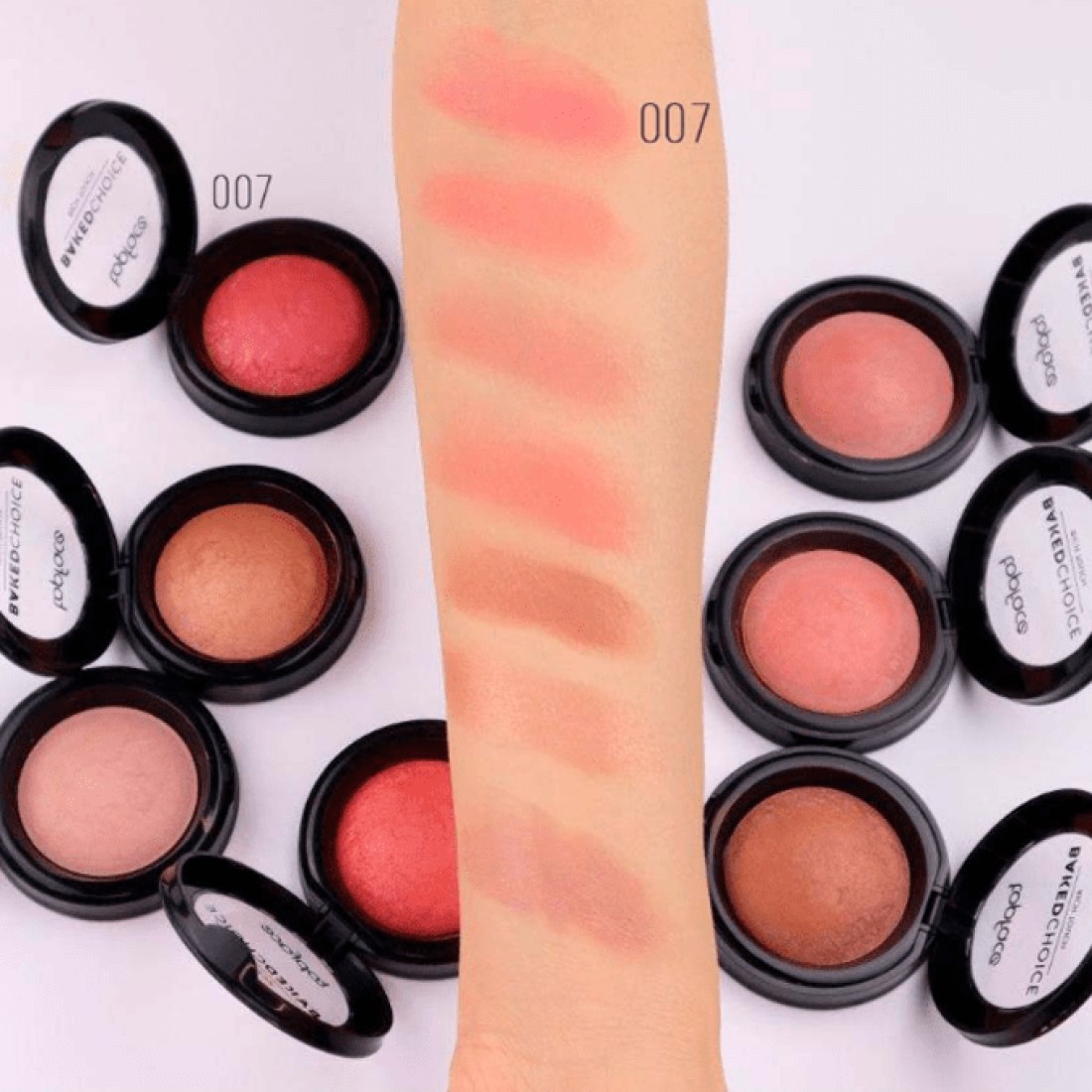 Topface Baked Choice Rich Touch Blush On - 007