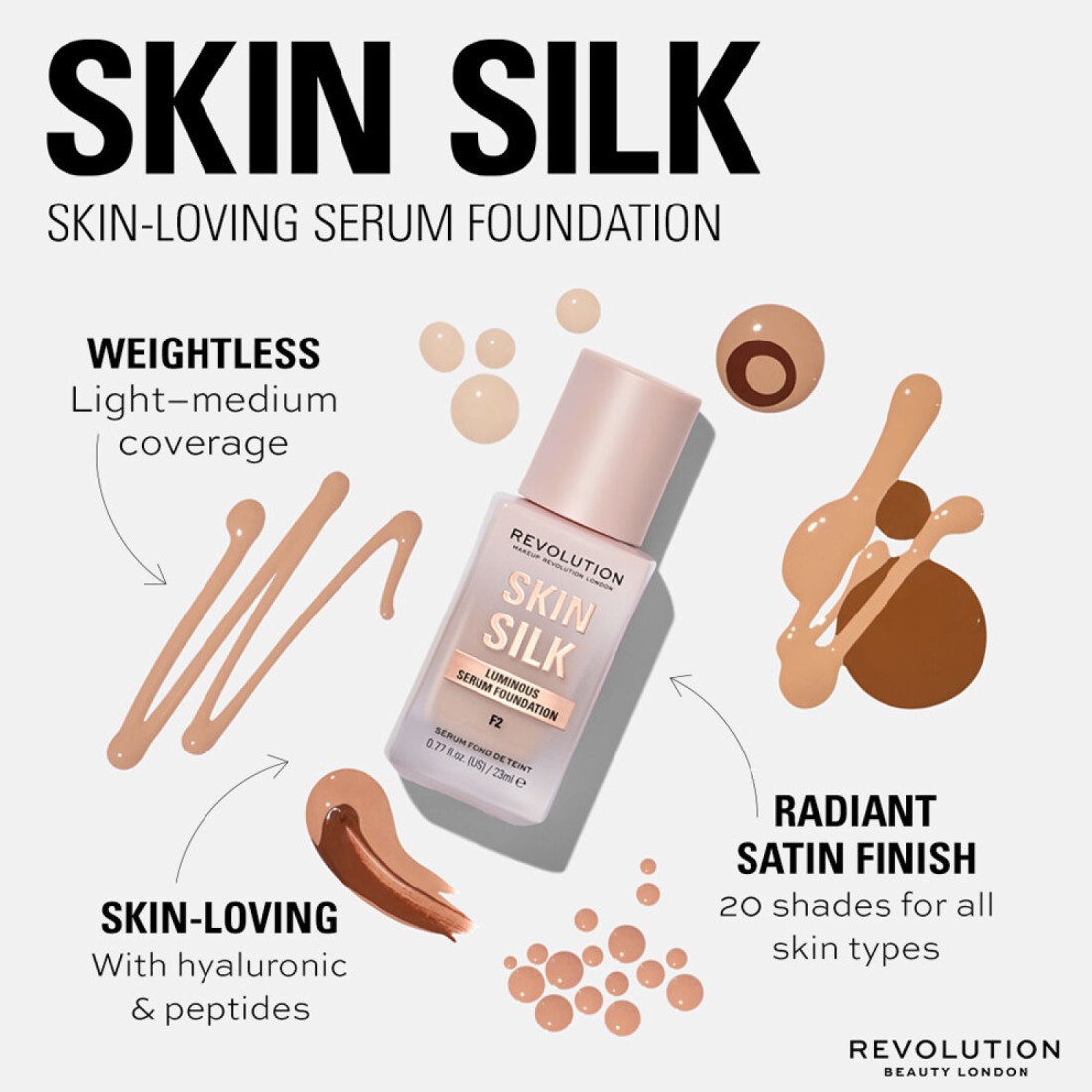 Revolution Skin Silk Serum Foundation