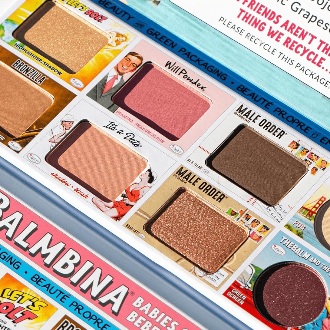 TheBalm theBalmbina Eyeshadow Palette - 8 Colors