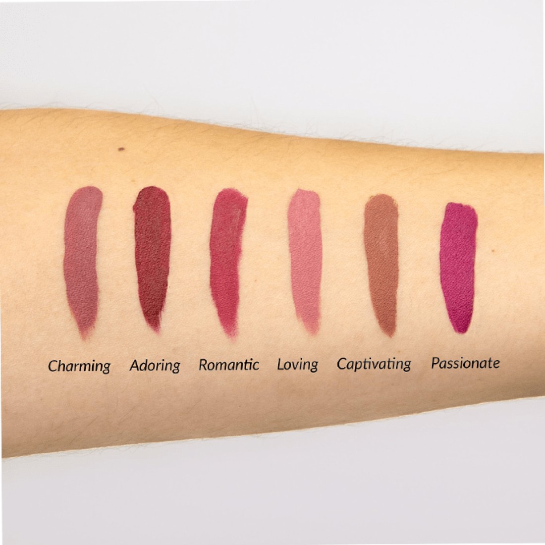 theBalm Meet Matte Hughes Set of 6 Mini Lipsticks Limited Edition - Vol3