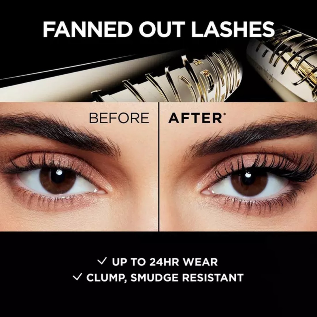 LOreal Paris Volume Million Lashes Panorama Mascara - Black