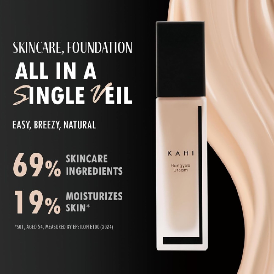 KAHI HanGyob Cream Foundation SPF35+ - 30ml
