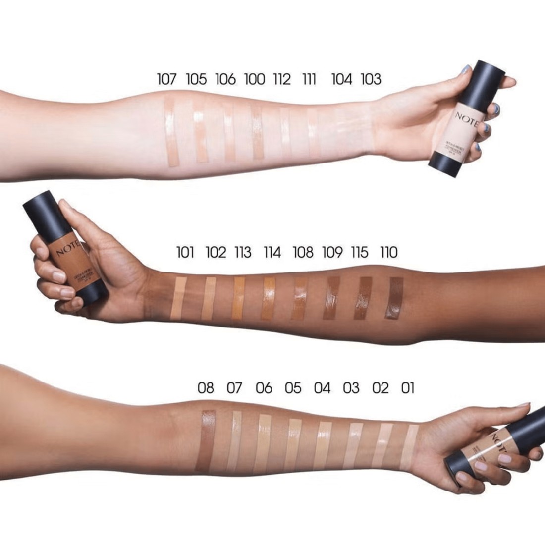 NOTE Cosmetique Detox & Protect Foundation