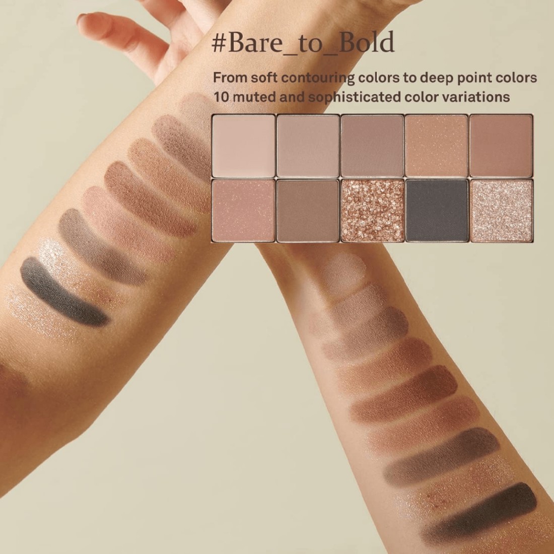 Hince New Depth Eyeshadow Palette - The Narrative
