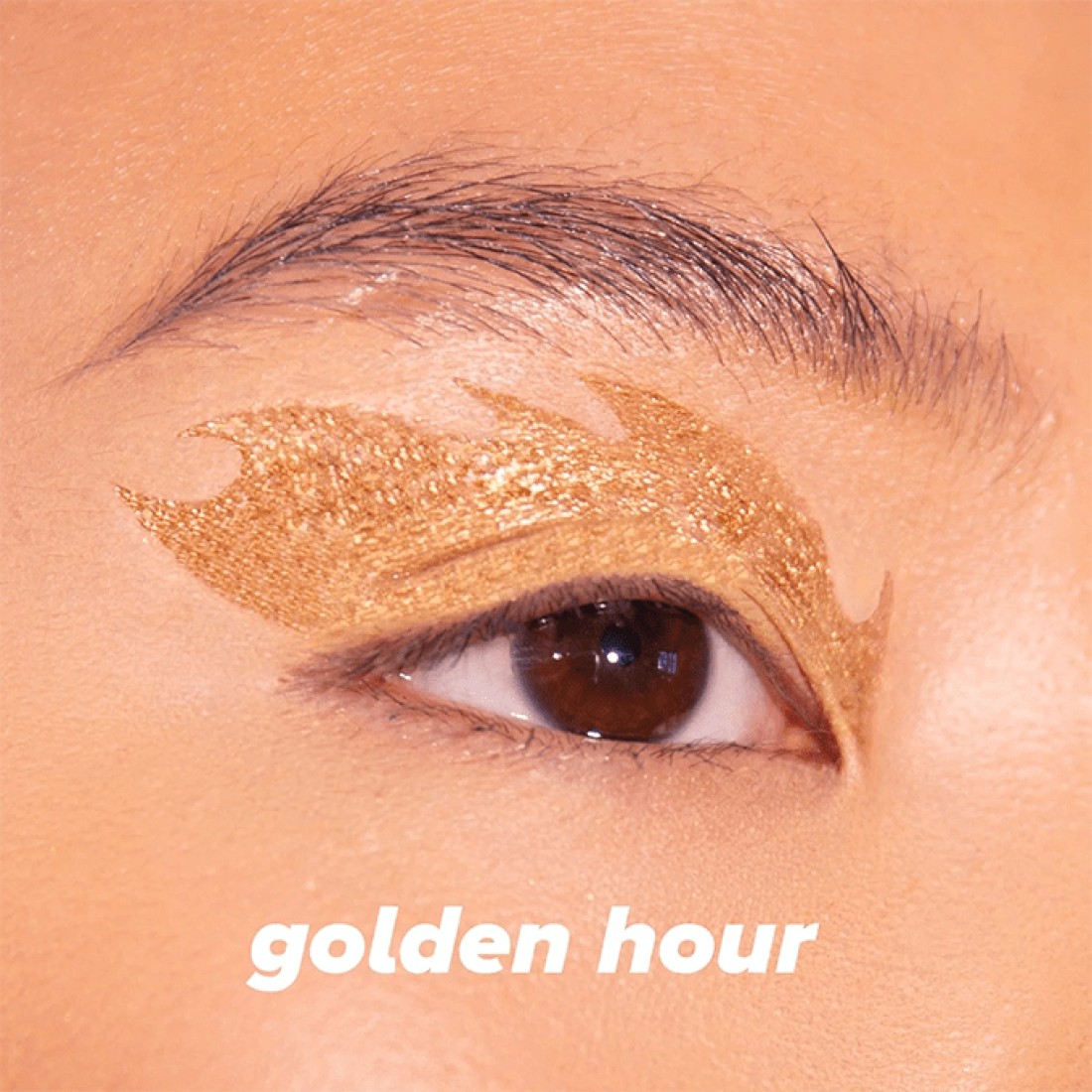 Lottie Power Foil Eyeshadow Pot - Golden Hour