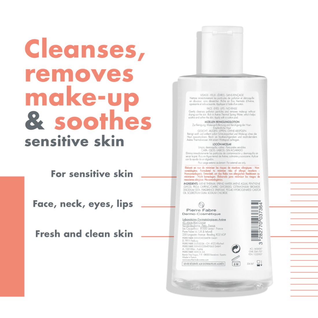 Avene Cleanance Micellar Water - 400ml