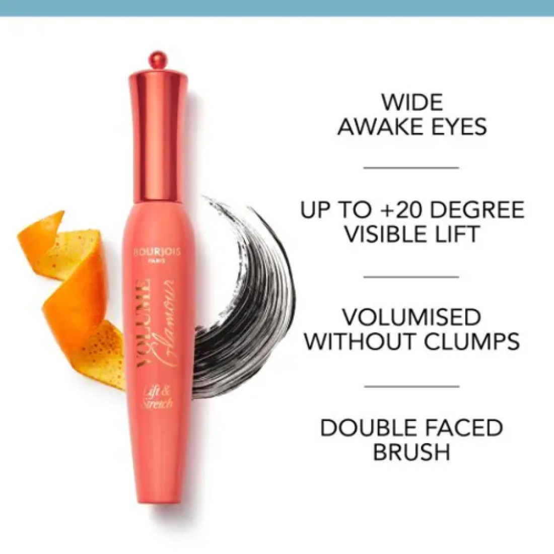 Bourjois Volume Glamour Lift & Stretch Mascara - Black